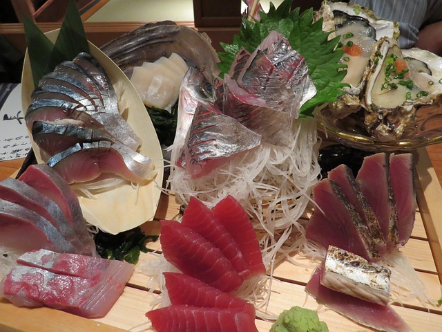 sashimi dish