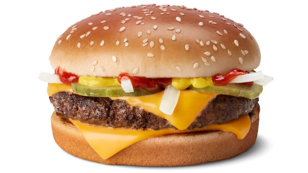 Quarter Pounder hamburger