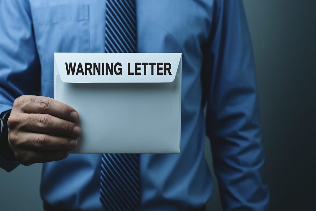 WARNING LETTER