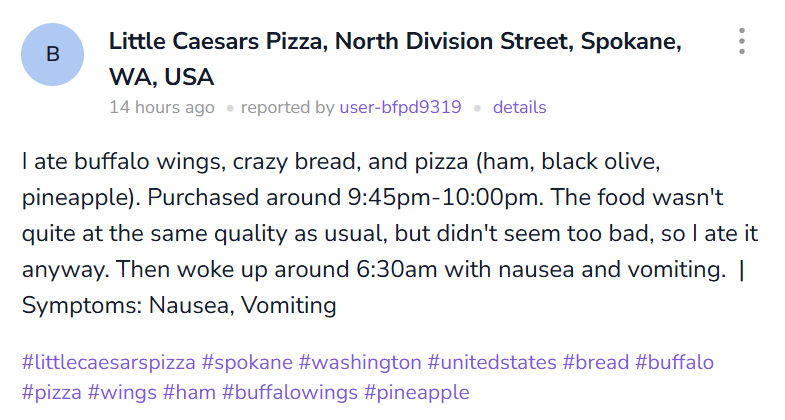 Little Caesars Pizza, North Division Street, Spokane, WA, USA -