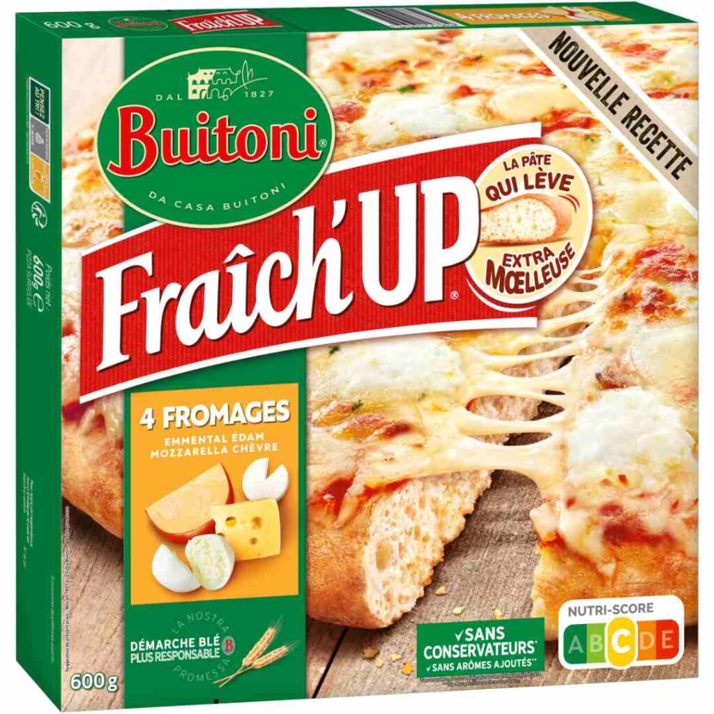 uitoni Fraîch'up frozen pizzas